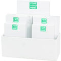 Your Logo 7-Tablet Set - White with Linen holder
