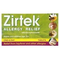 Zirtek Allergy Relief tablets 7 Tabs