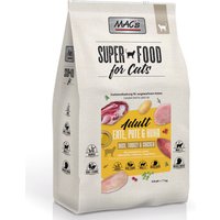 MAC's Superfood for Cats 2 x 7 kg Crocchette per gatti - Adult Anatra, Tacchino & Pollo