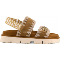 BIO SANDAL SUEDE MET LOGO