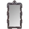 Casa Padrino Barock Spiegel / Wandspiegel Dunkelbraun 122 x H. 224 cm - Barockstil MÃ¶bel