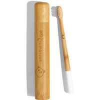 Children's Tiny Truthbrush Bamboo Toothbrush & Travel Case Set