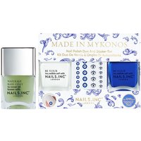 Made In Mykonos Nail Polish and Base Coat Set