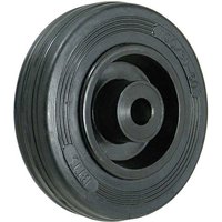 405mm Diameter Cushion Tyre Wheels with Plastic centre Plain Bearing - 350kg Capacity