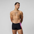 Aquashort Dive, hommes, noir/corail