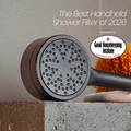 Filtered Shower Head | Colour: Midnight Black