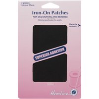 Hemline Repair Fabric Black