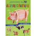 Animali della fattoria. Costruisci in 3D. Ediz. a colori. Con gadget