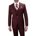 Statement Men's Outlet Wool 3-Piece Suit - Bright Hues