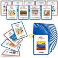 15pcs Double-Sided Prefixes and Suffixes Learning Flashcards, Easily Master Word Formation, Ideal for Homeschool and Educators