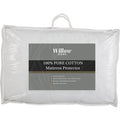 Willow Luxury 100% Cotton Mattress Protector, EURO