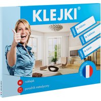 KLEJKI - język francuski - naklejki edukacyjne do nauki języka