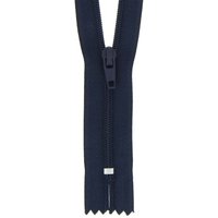 Milward Nylon Dress & Skirt Closed End Zips Navy