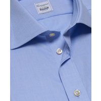 Camicia non iron azzurra fitted andorra andorra francese