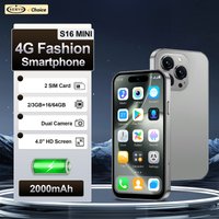 SERVO S16 Mini 4G Network Small Smartphone 2 SIM Standby Android 12.0 System Play Store WiFi GPS 4.0" Screen Palm Cellular Phone