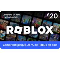 Carte Roblox 20 euros | Carte Robux | Carte Cadeau Roblox