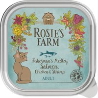 Rosie's Farm Adult 16 x 100 g - losos i piletina s kozicama