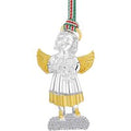 Gold & Silver Plated Christmas Angel Decoration