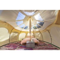 Cheshire Luxury Glamping Stay For 2 with Prosecco, Cooking Pack & Log Burner | Wowcher