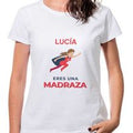 Camiseta Día de la Madre "Eres una madraza" | Poliéster | Personalización por sublimación | Regalo día de la madre