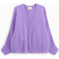 Cardigan mit V-Ausschnitt und Zierknöpfen