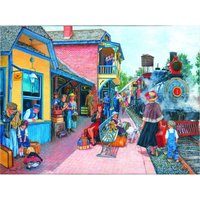 SunsOut Warten auf dem Bahnhof 1000 Teile Puzzle Sunsout-44257