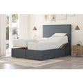 Uplift� Restore Memory Foam Adjustable Bed and Mattress Set, Teal, 2 Drawer, 135x200