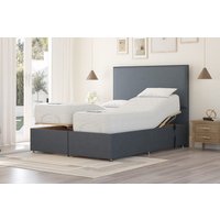 Uplift� Restore Memory Foam Adjustable Bed and Mattress Set, Teal, 2 Drawer, 135x200