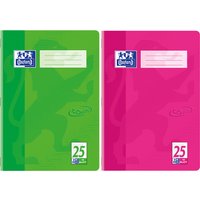 Oxford Schulheft , Touch, , DIN A4, Lineatur 25, grasgrün