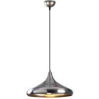 Berceste Metal Dome Ceiling Pendant Light in Silver