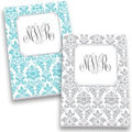 Damask Monogram Personalized Journal Set