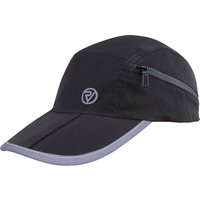 Reflective Breathable Black Running Cap
