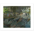 Claude Monet Bathers at La Grenouillère Mini Print