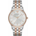 Emporio Armani AR11044 Lambda Silver Dial Men's Watch