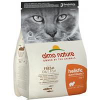 Almo Nature Holistic Maintenance Adult con Pesce Azzurro 2 kg - Croccantini per gatti - 1° ORDINE? scegli tra BZR5 - BZR20 + 200 pt fedeltà