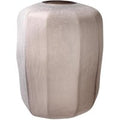 Casa Padrino Luxus Vase Sandfarben Ã 33 x H. 42 cm - Luxus Wohnzimmer Dekoration