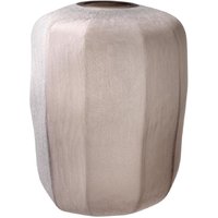 Casa Padrino Luxus Vase Sandfarben Ã 33 x H. 42 cm - Luxus Wohnzimmer Dekoration