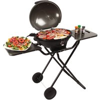 Elektrogrill mit Wagen
