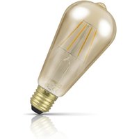 Crompton ST64 LED Squirrel Cage Light Bulb E27 4.5W (35W Eqv) Dim Extra Warm White Antique Filament Screw Vintage Edison