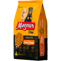 Ração Magnus Chips Cães Adultos Carne e Frango - 20 kg