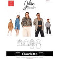Jalie Paper Sewing Pattern 4451 Claudette Shirt & Shirt Dress