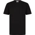 T-Shirts Nagisa Premium Relaxed Boxy Oversize Fit Crew Neck T-Shirt with Chest Pocket in Jet Black - Nines Collection / S - Tokyo Laundry