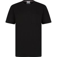 T-Shirts Nagisa Premium Relaxed Boxy Oversize Fit Crew Neck T-Shirt with Chest Pocket in Jet Black - Nines Collection / S - Tokyo Laundry