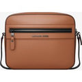 MK Sac à bandoulière Jet Set en cuir grainé - Marron - Michael Kors