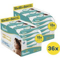 Pampers Billendoekjes Aqua Soft Touch - 2 Dozen = 36 pakken billendoekjes