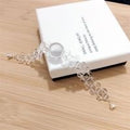 Clear Quartz Woven Beaded Bracelet