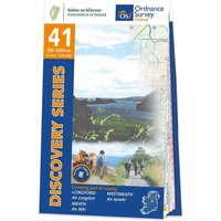 Ordnance Survey Ireland Map of County Longford, Westmeath and Meath: OSI Discovery 41