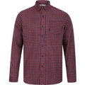 Shirts Anaik Checked Cotton Flannel Shirt in Raspberry Radiance / S - Tokyo Laundry