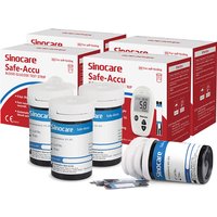 [200pcs] Bandelettes de test de glucose Sinocare avec lancettes gratuites