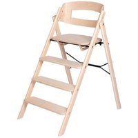 Kaos Klapp Eetstoel - Innovatieve, Duurzame en Meegroeiende Kinderstoel - Opvouwbaar en Compact - Beuk Natuur